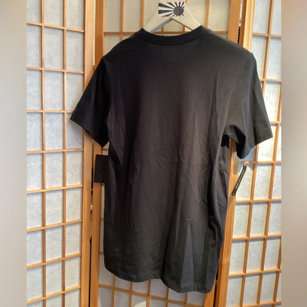 Jordan Black Toe Graphic Short Sleeve T-Shirt CZ0432-010 Men's Size Small